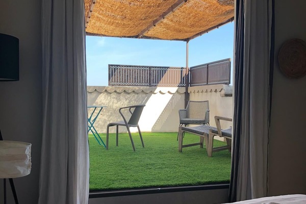 2 bedrooms, in-room safe, iron/ironing board, travel crib