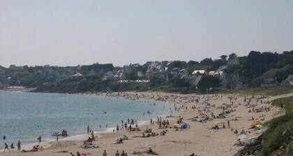 Audierne. Plouhinec Wohnung mit Blick auf den Hafen von Audierne Meerblick