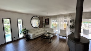 Smart TV, fireplace, DVD player, music library - Air-conditioned villa with private pool and Jacuzzi, in CAMARGUE  (Garons)