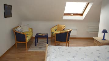 2 dormitorios, tabla de planchar con plancha, wifi