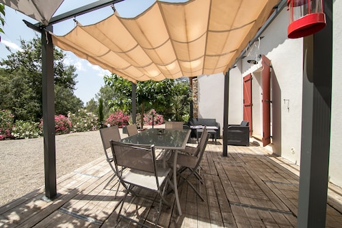 Promo: Villa 4 * comfort 9 henk., Hiljainen oma uima-allas, Provence 800m kylä