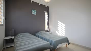 3 chambres, fer et planche Ă repasser, Wi-Fi gratuit, draps fournis