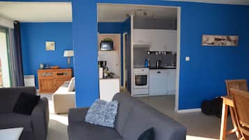 Televisie en een dvd-speler