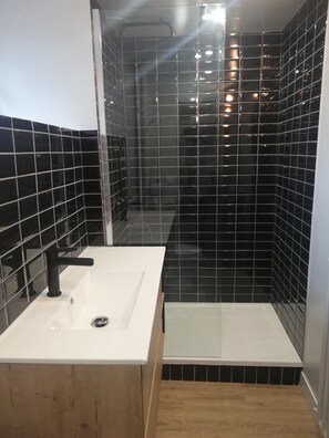 Bathtub, hair dryer, towels, toilet paper - Old house, private swimming pool, superb view, calm and nature (Champagnac)