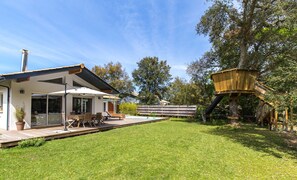 Terrace/patio - Villa 6 pers / with heated pool / near golf & beach / Holiday home (Moliets-et-Maa)