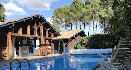 Villa confortable con piscina climatizada y seguro