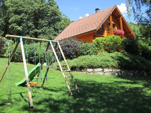Ferienhaus, Chalet im Elsass mit eigenem SPA und Sauna-WIFI Vogesen 