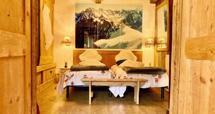 PUUTASTI MAASETTU CHALETISSA WIFI-LUOKAN 3 TÄTÄ