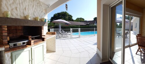 VILLA con piscina climatizada 4 * CERCA HOSSEGOR Capbreton