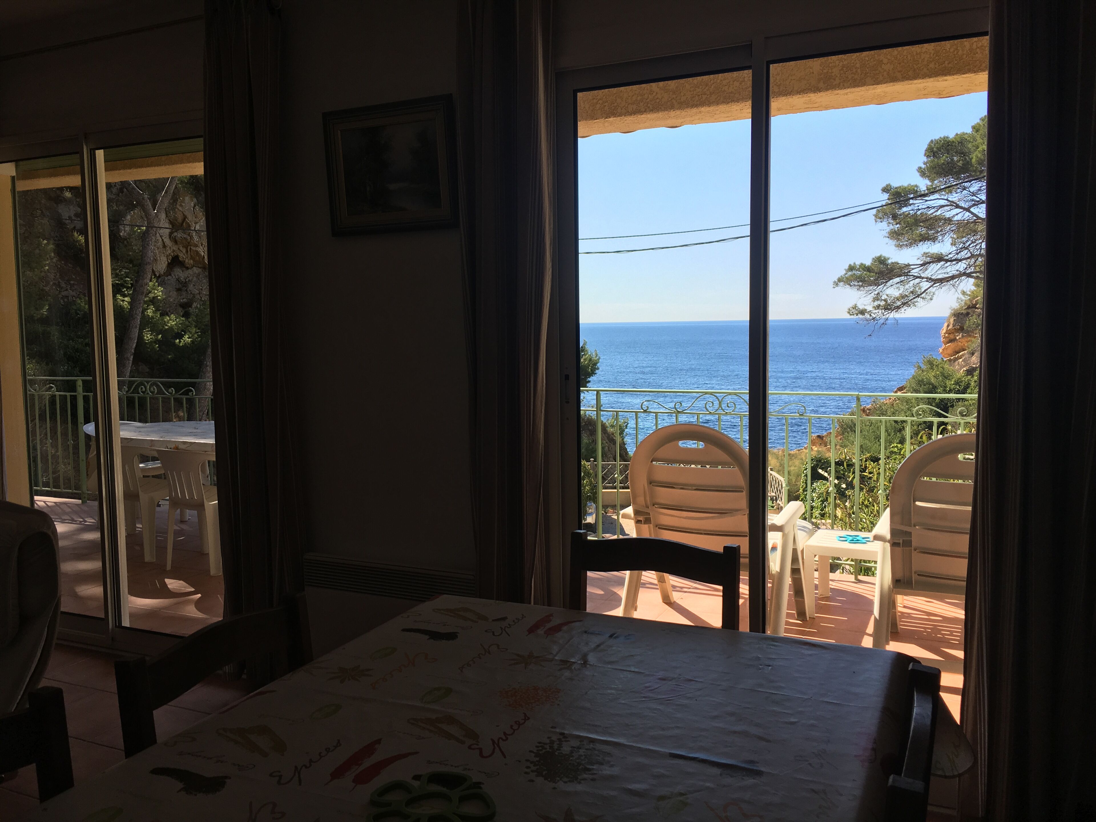 Vue du séjour 