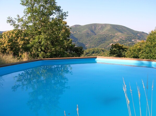 Pool - Villa with private pool, great views (Saint-Julien-Du-Gua)