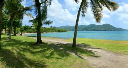 huoneisto 40 M² DOUCE VAGUE Hotelli Gros-rusinoiden rannalle päin