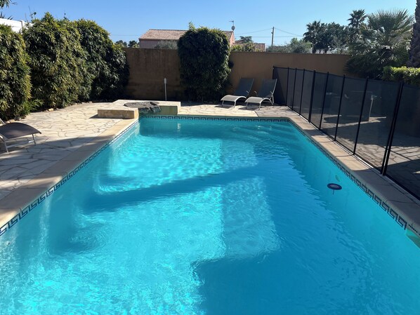 A heated pool - Villa Clémencia 🌞 Heated pool (May to September), 10 minutes from the beach! (Bessan)