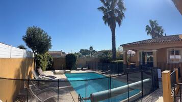Beheizter Pool