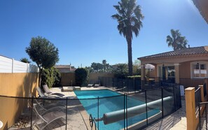 A heated pool - Villa Clémencia 🌞 Heated pool (May to September), 10 minutes from the beach! (Bessan)