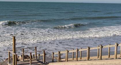 Hardelot-Plage, apartment in a luxury seafront villa 2/4 p.