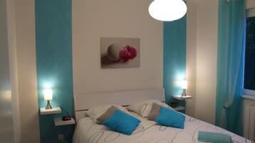 2 chambres, fer et planche Ă repasser, lit parapluie, Wi-Fi gratuit