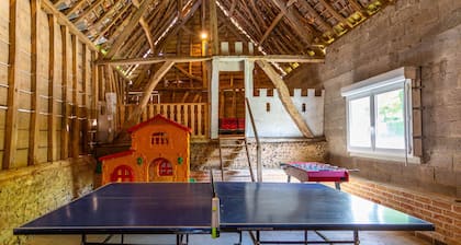 Casa rural para 13 personas, sala de juegos y opción de SPA