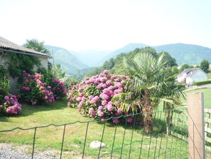 Property grounds - Farm cottage at the foot of the mountain. (Arette)
