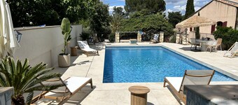LE MAZET DE SOULAN, SWIMMING POOL, ideal for cultural tours: Nîmes Avignon Arles...