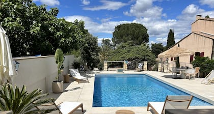 LE MAZET DE SOULAN, SWIMMING POOL, ideal for cultural tours: Nîmes Avignon Arles...