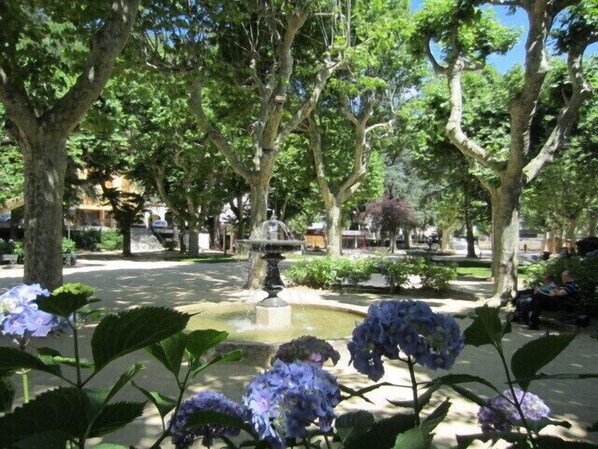 Property grounds - GITE DU PARC CLIMATISÉ au pied du parc du casino et des thermes à VALS LES BAINS (Vals-Les-Bains)