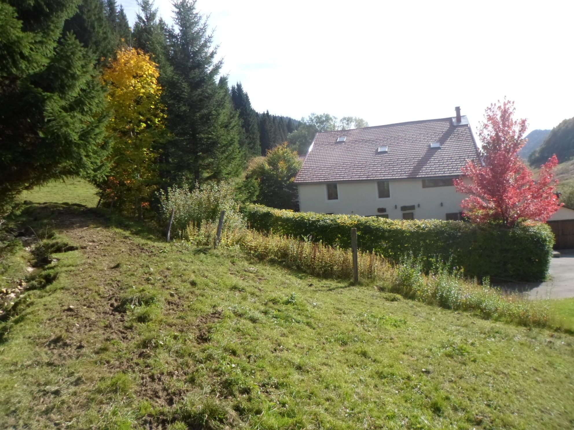 Enceinte de l’hébergement