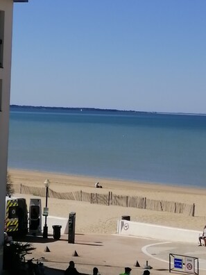 On the beach
