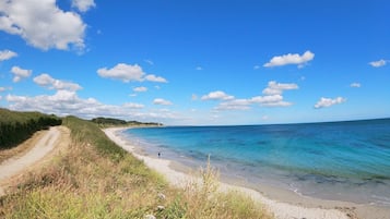 Aan het strand