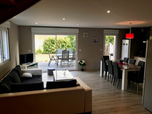 Villa Pétales de Rose �à Merlimont, avec bain à remous, animaux acceptés 