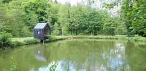 Property grounds - Charming cottage classified 3 stars in an old renovated mill. Comfort. (Schoenbourg)