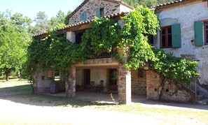 Exterior - Mas Cevenol with pool in Gagnieres (Gagnières)