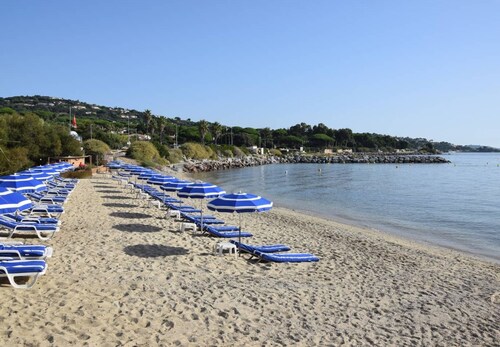 Large villa with pool and view to the sea in Sainte-Maxime - Beauvallon