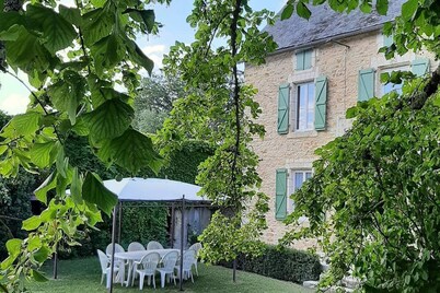 Beautiful view of the countryside house 8 pers pool Wifi near Sarlat