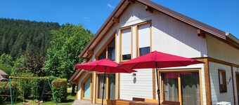 Chalet, Gérardmer, 100m du lac, 3*, tout confort, calme avec terrain