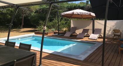 Villa avec piscine, gde terrasse, tt confort, jardin clos, calme, usage exclusif
