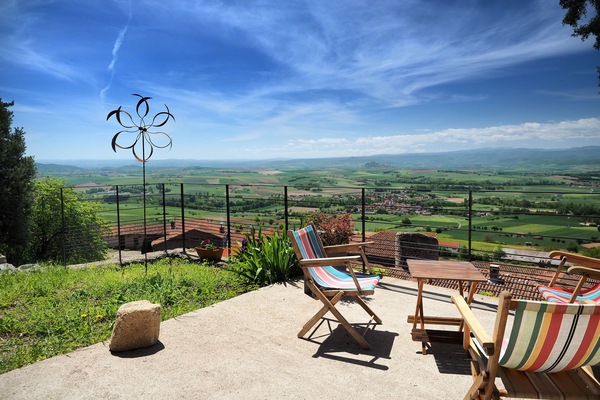 Panorama de la terrasse