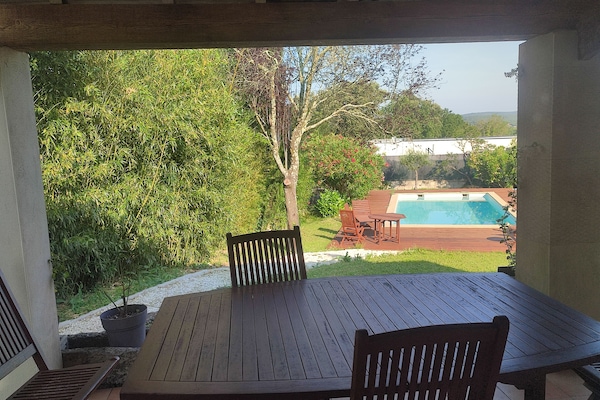 Terrasse côté jardin