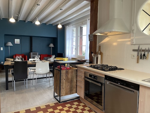 LE MAS Maison face à la Loire, dans un jardin clos, à MUIDES SUR LOIRE