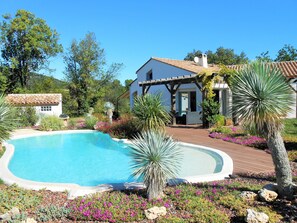 Una piscina climatizada