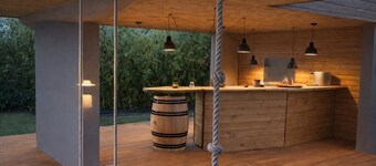 5* air-conditioned villa between the Bassin d'Arcachon and the ocean. Pets allowed