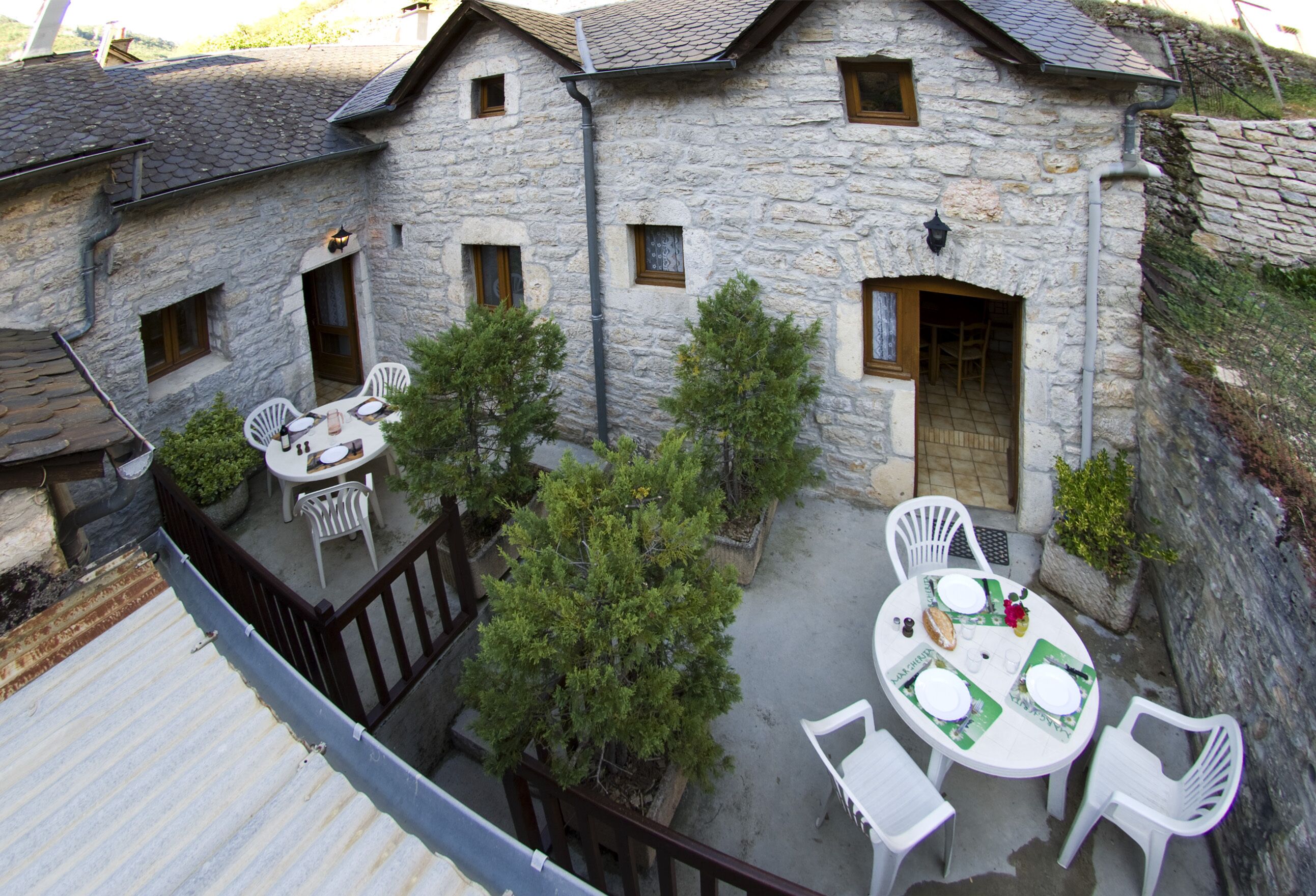 Udendørs spisemuligheder