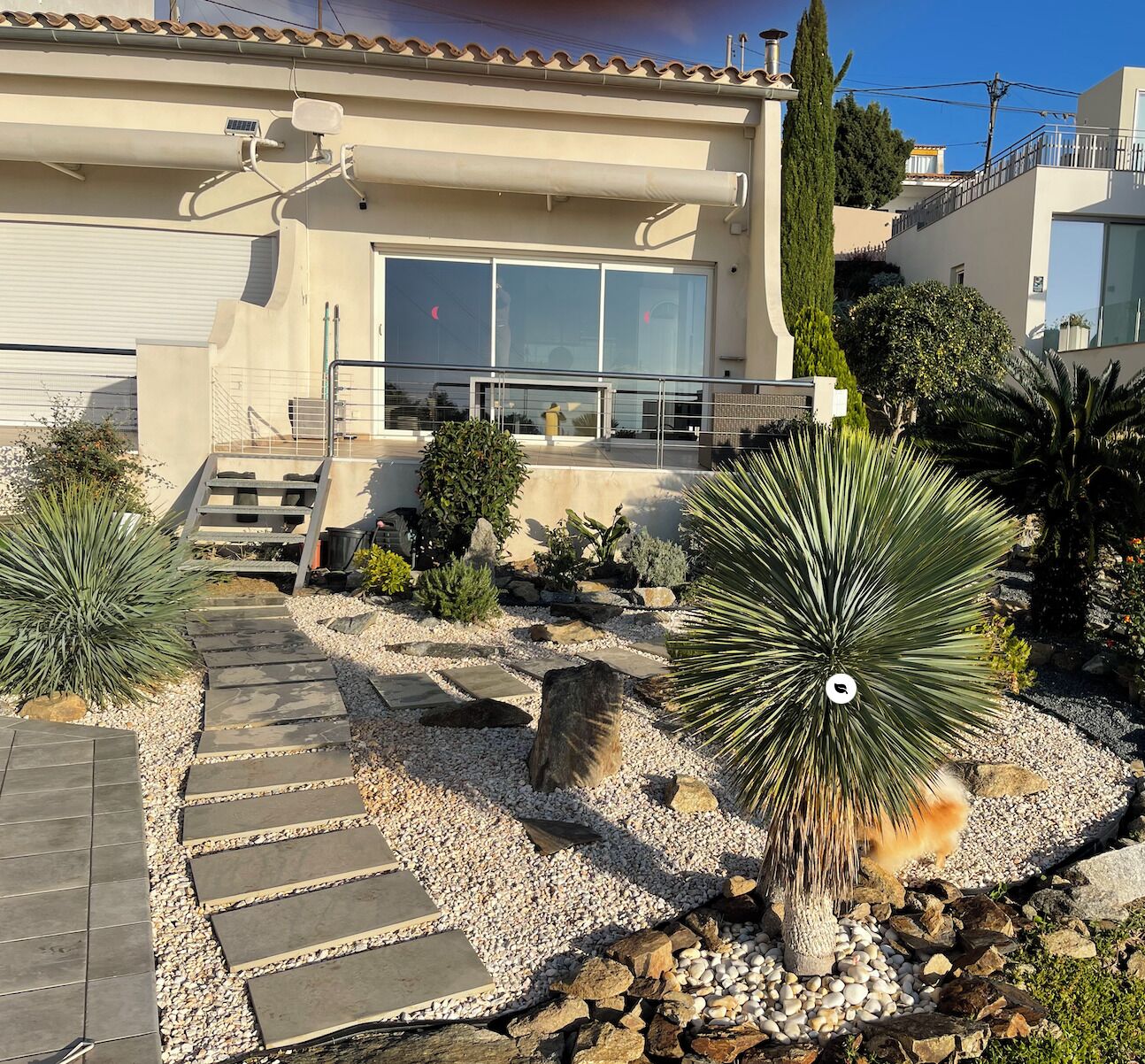 Jardines del alojamiento