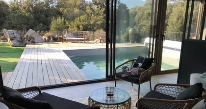 Villa sotta-porto vecchio in the countryside heated pool