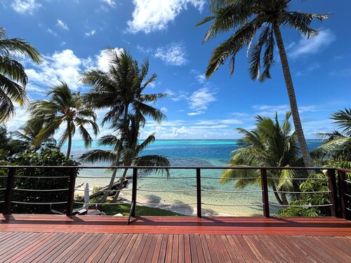 Villa Maharepa Beach by ENJOY VILLAS/3 bdrm with AC/2 bath/private pool + beach