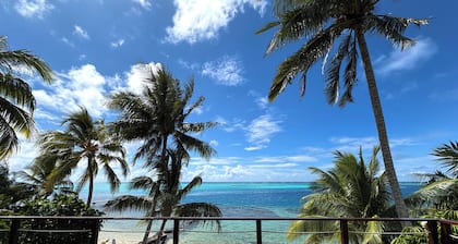 Villa Maharepa Beach by ENJOY VILLAS/3 bdrm with AC/2 bath/private pool + beach