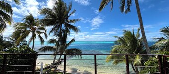 Villa Maharepa Beach by ENJOY VILLAS/3 bdrm with AC/2 bath/private pool + beach