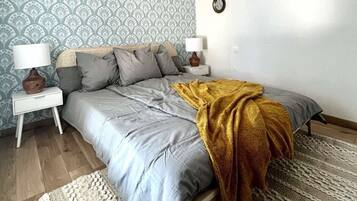 3 bedrooms, iron/ironing board, travel cot, free WiFi