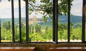 Vue depuis l’hébergement
