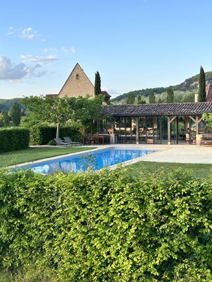 Alberca al aire libre 